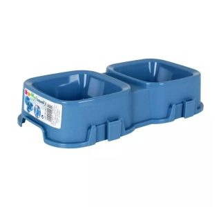 POSODA ZA PSA TONTARELLI PET KVADRATNI DVOJNI(2X0.5L) POSODA ZA PSA TONTARELLI PET KVADRATNI DVOJNI(2X0.5L)