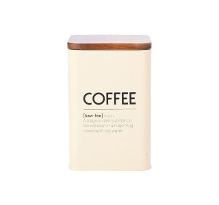 POSODA ZA SHRANJEVANJE ESTIA POSODA ZA KAVO BEŽ ALLURE METALLIC 01-24857