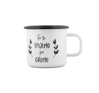 POSODA ZA TOPLE NAPITKE CUCKOO CUPS EMAJLIRAN LONČEK 8 CM, 0.37 L TO ŠE SPIJEMO POSODA ZA TOPLE NAPITKE CUCKOO CUPS EMAJLIRAN LONČEK 8 CM, 0.37 L TO ŠE SPIJEMO