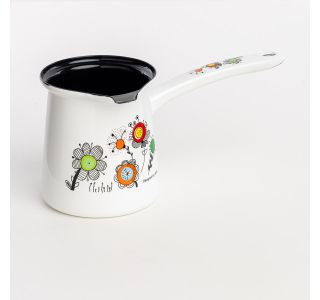 POSODA ZA TOPLE NAPITKE ENAMELIE DŽEZVA 10.5 CM - 0.75 L NEŽA 2