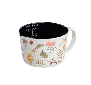 POSODA ZA TOPLE NAPITKE ENAMELIE LONČEK NEJA 10 CM 0.375 L Z MERILNO SKALO POSODA ZA TOPLE NAPITKE ENAMELIE LONČEK NEJA 10 CM 0.375 L Z MERILNO SKALO