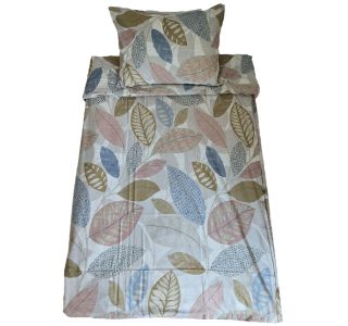 POSTELJNINA LIVING COTTON FLORESTA GREEN 140X200 50X70, RENFORCE, Z ZADRGO