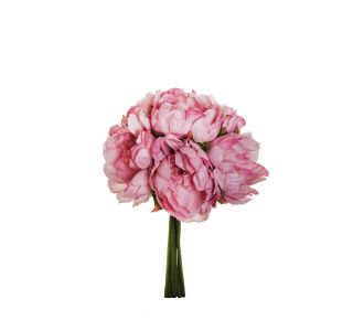 UMETNO CVETJE EVERGREENS POTONIKA V ŠOPKU ROZA