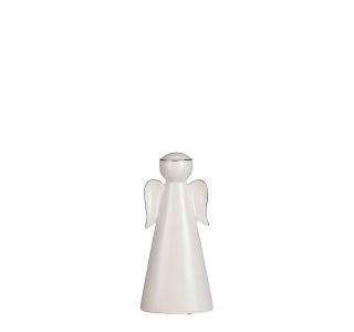 PRAZNIČNA DEKORATIVNA FIGURA - ANGEL, BELE BARVE, VIŠINE 19 CM PRAZNIČNA DEKORATIVNA FIGURA - ANGEL, BELE BARVE, VIŠINE 19 CM