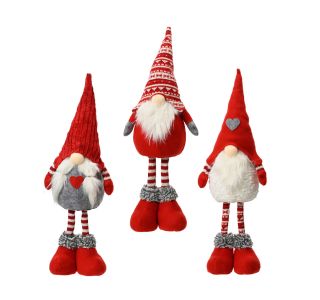 PRAZNIČNA FIGURA DECORIS PALČEK 50 CM RDEČO BELE BARVE SORTIRANO PRAZNIČNA FIGURA DECORIS PALČEK 50 CM RDEČO BELE BARVE SORTIRANO