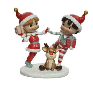 PRAZNIČNA FIGURA DECORIS ŠKRATEK RAJANJE 17 CM PRAZNIČNA FIGURA DECORIS ŠKRATEK RAJANJE 17 CM