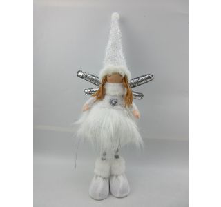 PRAZNIČNA FIGURA GLOSSTYLE ANGEL 20X10X45CM PRAZNIČNA FIGURA GLOSSTYLE ANGEL 20X10X45CM