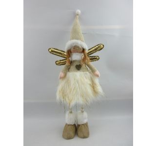 PRAZNIČNA FIGURA GLOSSTYLE ANGEL 25X12X58CM PRAZNIČNA FIGURA GLOSSTYLE ANGEL 25X12X58CM