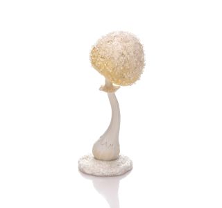 PRAZNIČNA FIGURA GLOSSTYLE GOBICA 18.3CM BELO RUMENA PRAZNIČNA FIGURA GLOSSTYLE GOBICA 18.3CM BELO RUMENA