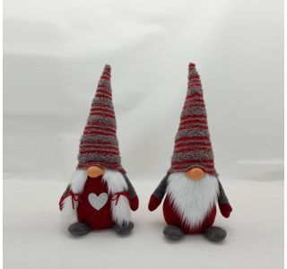 PRAZNIČNA FIGURA GLOSSTYLE ŠKRAT, RDEČ 18X12X35CM PRAZNIČNA FIGURA GLOSSTYLE ŠKRAT, RDEČ 18X12X35CM