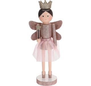 PRAZNIČNA FIGURA EH ANGEL 30 CM SORT PRAZNIČNA FIGURA EH ANGEL 30 CM SORT