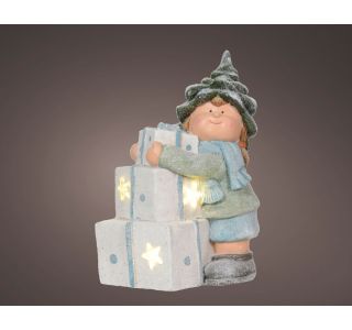 PRAZNIČNA FIGURA LUMINEO MICRO LED DEČEK 36.2 CM PRAZNIČNA FIGURA LUMINEO MICRO LED DEČEK 36.2 CM