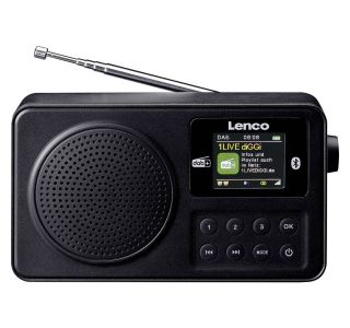 PRENOSNI DAB+ RADIO LENCO PDR-033BK