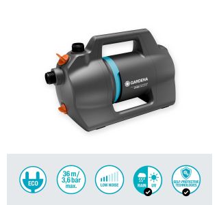 PRETOČNA ČRPALKA GARDENA CLASSIC 4100 S CEVMI 550W 4100 L/H