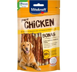 PRIBOLJŠEK ZA PSA VITAKRAFT BONAS PALČKE PIŠČANEC 80 G
