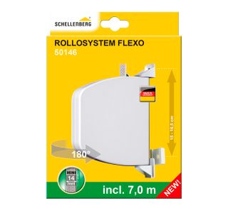 PRIBOR SCHELLENBERG NAVIJALEC ZA ROLETE FLEXO MINI 7M TRAK BEL