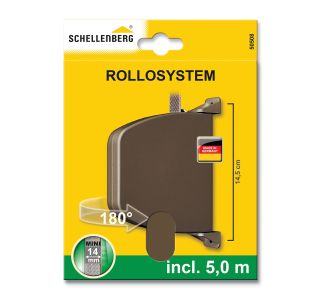 SCHELLENBERG NAVIJALEC ZA ROLETE MINI RJAVE BARVE SCHELLENBERG NAVIJALEC ZA ROLETE MINI RJAVE BARVE
