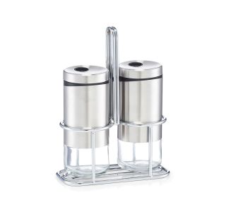 PRIBOR ZA ZAČIMBE ZELLER PRESENT 3 DELNI SET ZA SOL IN POPER