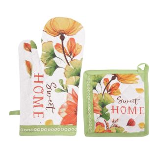 PRIJEMALKA RAVI SET ZA VROČO POSODO HOME SUNSET, BOMBAŽ