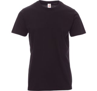 MAJICA KRATKI ROKAV PAYPER PRINT, ČRNA, L T-SHIRT