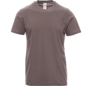 MAJICA KRATKI ROKAV PAYPER PRINT, KOVINSKO SIVA, L T-SHIRT