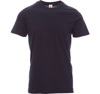 PRINT, TEMNO MODRA, S T-SHIRT