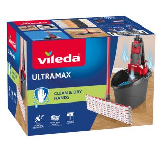 PRIPOMOČEK ZA ČIŠČ. TAL VILEDA ULTRAMAX KOMPLET Z DRŽALOM+VEDRO Z OŽEMAL. PRIPOMOČEK ZA ČIŠČ. TAL VILEDA ULTRAMAX KOMPLET Z DRŽALOM+VEDRO Z OŽEMAL.