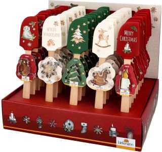 LOPATKA ZA TESTO Z MODEL. ZA PI&Scaron;KOT.MERRY CHRISTMAS