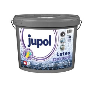 PROFESIONALNA BARVA JUB JUPOL LATEX POLMAT BELI 15 L - LATEX SEMI MATT