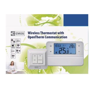 TERMOSTAT EMOS BREZŽIČNI SOBNI OPENTHERM P5616OT S PROGRAMIRANJEM