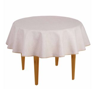 PRT URH OKROGEL 140 CM ODPOREN NA MADEŽE, BEŽ SOFI