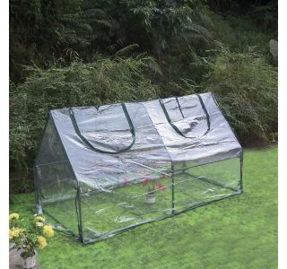 PVC RASTLINJAK BIOTOP MINI 90X180X92 CM, 2 OKNA