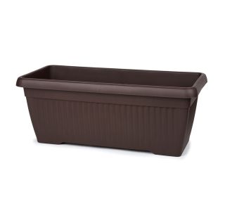 PE ZUNANJE KORITO BLUMAX MEDITERAN MAXI 100X40 CM RJAVA PE ZUNANJE KORITO BLUMAX MEDITERAN MAXI 100X40 CM RJAVA