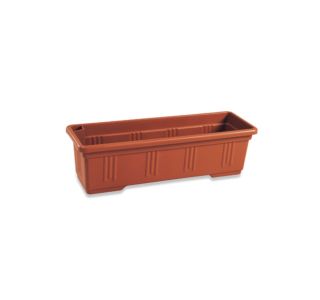 PE ZUNANJE KORITO RIALTO 60 CM TERRACOTTA
