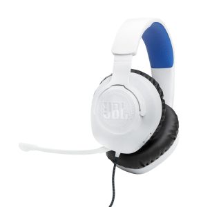 RAČUNALNIŠKE SLUŠALKE JBL QUANTUM 100 PS EDITION GAMING BELE