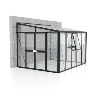 RASTLINJAK, STEKLO/POLIK. VITAVIA ATHENA 8600 ESG/VP ČRNA 3.4X2.7M