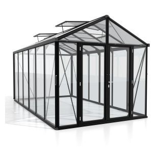 RASTLINJAK, STEKLO/POLIK. VITAVIA ZEUS COMFORT 11900 ESGVP ČRNA 2.6X4.6M