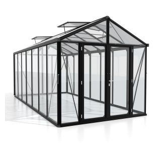 RASTLINJAK, STEKLO/POLIK. VITAVIA ZEUS COMFORT 13800 ESG/VP ČRNA 2.6X5.4M