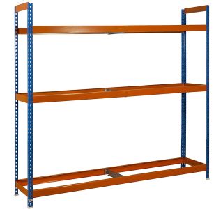 REGAL SIMONRACK 200X150X45 CM 3P/120KG MODRA ORANŽNA AUTOFORTE