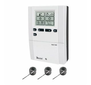 REGULACIJA ZA CENTRALNO SELTRON SGC 16H DIFEREN REGULATOR + 3 X TEMPE. TIPALO TF/PT