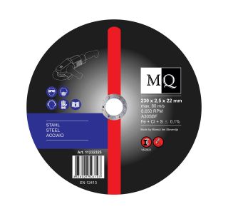 REZALNA PLOŠČA ZA JEKLO MQ 115X2.5X22 A30SBF