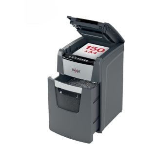 UNIČEVALNIK PAPIRJA REXEL AUTO+ 150X 4X28/P4 OPTIMUM 2020150XEU