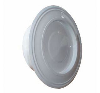 ROZETA ZA DIMNIK FI 120 MM BELA, EMAJL