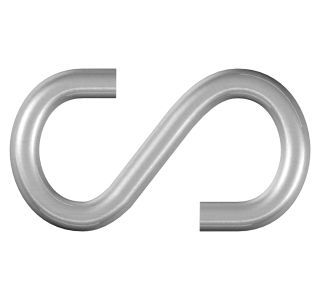 DODATEK DÖRNER + HELMER S-KAVELJ 8 MM, POCINKAN SB-ŠKATLA ZAV=2KOS