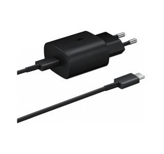 SAMSUNG HIŠNI POLNILEC EP-TA800XBE SUPER FAST CHARGE (TYPE C) IN PODATKOVNI KABEL EP-DA905BBE (TYPE C - TYPE C) - ČRN (BULK) SAMSUNG HIŠNI POLNILEC EP-TA800XBE SUPER FAST CHARGE (TYPE C) IN PODATKOVNI KABEL EP-DA905BBE (TYPE C - TYPE C) - ČRN (BULK)