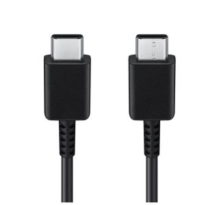 SAMSUNG PODATKOVNI KABEL EP-DN970BBE 25W TYPE C - TYPE C ČRN 1 M
