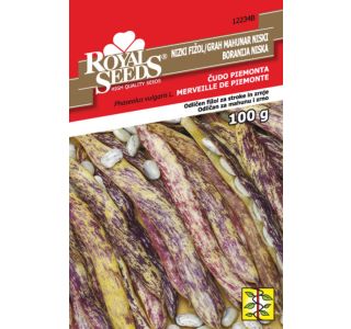 STROČNICA ROYAL SEEDS FIŽOL ČUDO PIEM. 100G