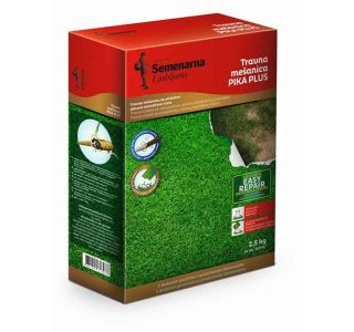 SEME ZA TRAVO SEMENARNA PIKA PLUS 2.5 KG Z GNOJILOM ZA DOSEJEVANJE