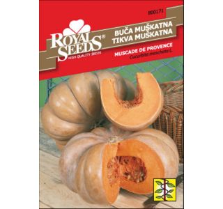 SEMENA ROYAL SEEDS BUČA MUŠKATNA 171 SEMENA ROYAL SEEDS BUČA MUŠKATNA 171