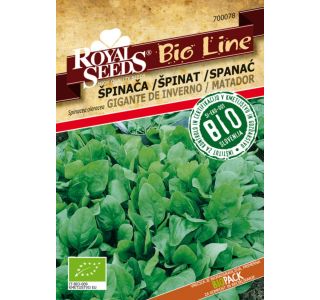 LISTNA ZELENJAVA ROYAL SEEDS ŠPINAČA ZIMSKA V. BIO 78